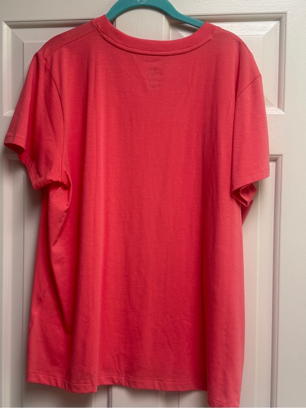 Under Armour Coral-Pink Logo Athletic Tee XL - Picture 4 of 4